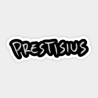 Prestisius Sticker